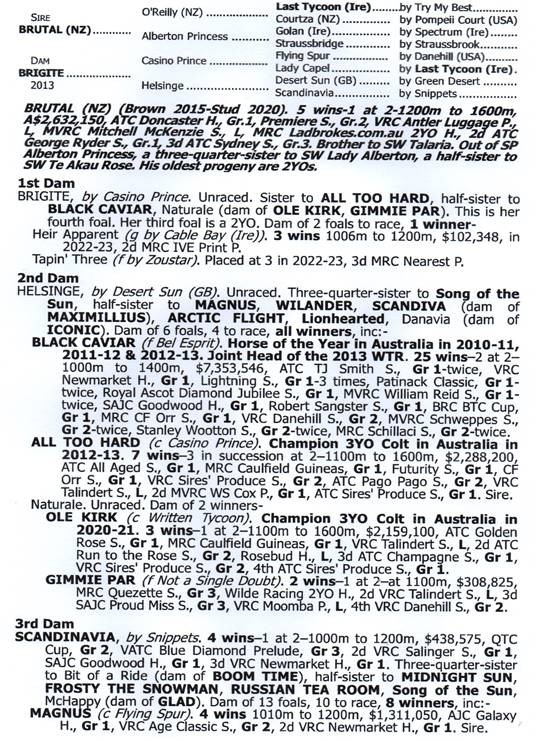 Nepotism pedigree page 1